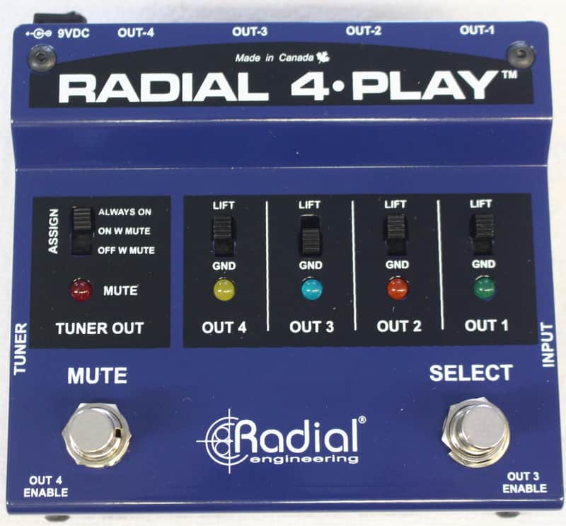 Radial 4-Play Multi-Channel Direct Box image 1