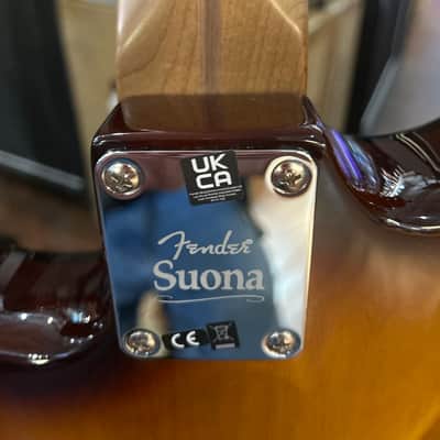 Fender Suona Stratocaster Thinline Violin Burst / 7lbs. 0.5 oz. #US23066201 image 11