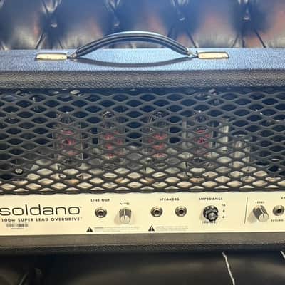 Soldano SLO-100 Head 2010s - Black image 3