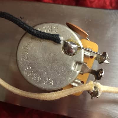 Prewired ‘62 Style Stacked Knobs Fender Jazz Bass Control Plate image 4