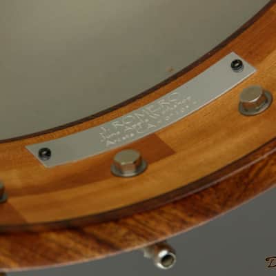 2007 Romero 13″ Openback Banjo, Cherry/Renaissance image 14