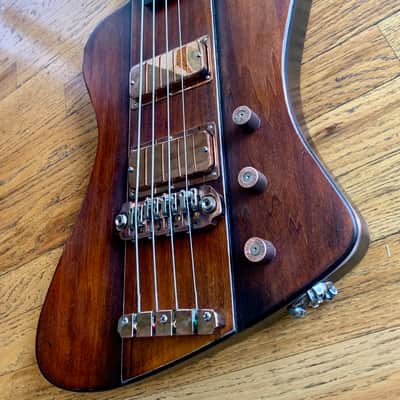 Warmoth custom Thunderbird medium scale FingerBird 2022 Nitrocellulose image 5