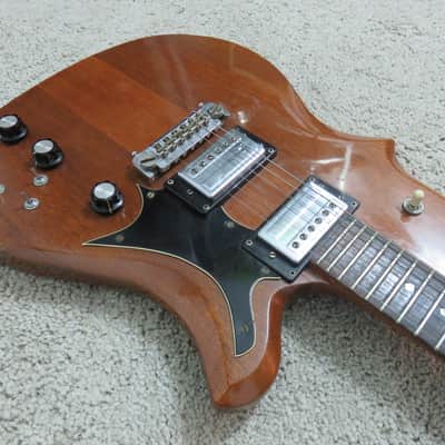 Vintage 1970s B.C. Rich Seagull Electric Guitar Natural Wood Minor Issues Please Read image 3