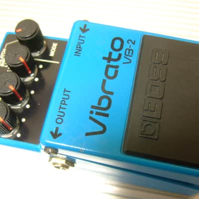 The First Year 1982 Boss VB-2 Vibrato / MIJ Made in Japan (Black Label) image 4