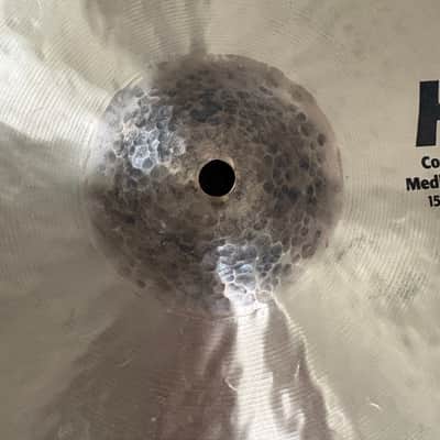 Sabian 15" HHX Complex Medium Hi-Hat Cymbals (Pair) 2019 - Present - Natural image 2