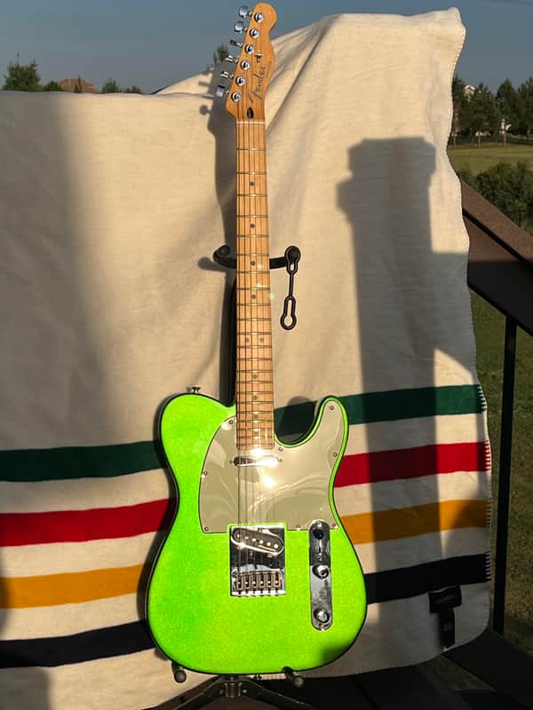 Fender Player Plus Telecaster with Maple Fretboard 2021 - Present - Cosmic Jade