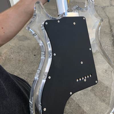 Electrical Guitar Company Jerry Garcia Acrylic Hybrid OBEL aluminum neck 2019 Polished image 13