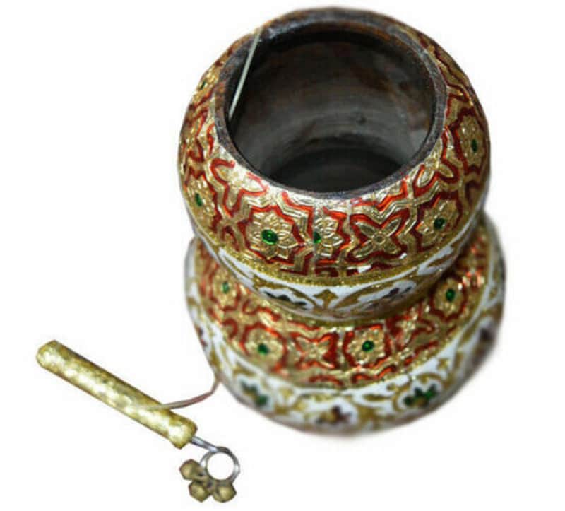 Handmade Bhapang Handmade Meenakari Work Bhapang Zarbagli String Class Ancient image 1