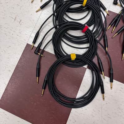Mogami Gold 1/4" TS 13x Cable Lot image 2