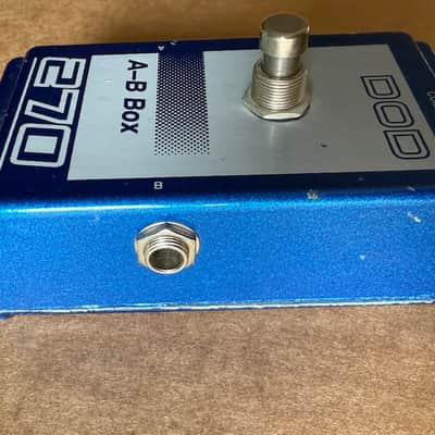 DOD A-B Box 270 Selector Switch Guitar Pedal - Switch Between 2 Guitars or Amps image 2