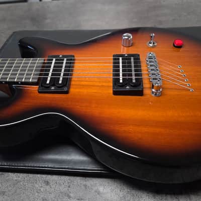 Jackson JJ2 Scott Ian Signature 2001 Custom Shop Made In USA Tobacco Burst Sunburst American Pre-Fender Les Paul Jr Junior DC Body image 9