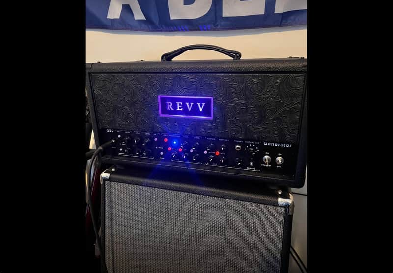 REVV Generator G50 3-Channel 50-Watt Guitar Amp Head 2024 - Present - Black image 1
