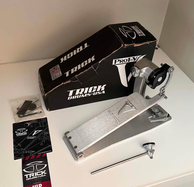 Immagine Trick Pro Pro 1-V Bigfoot Direct Drive Single Bass Pedal 2010s - Aluminum - 1