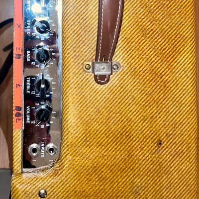 GASLIGHT ANTHEM - Fender EC Twinolux Eric Clapton Signature 40-Watt 2x12" Guitar Combo 2012 - 2016 - Tweed image 10