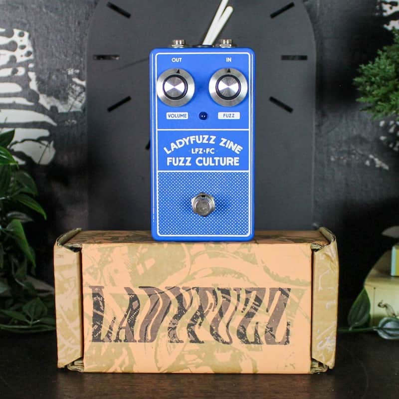 Preowned Life Is Unfair Audio Devices Ladyfuzz Zine Fuzz Culture Pedal w/ Box image 1