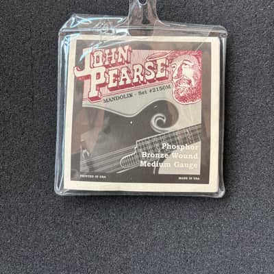 John Pearse Strings Mandolin (set # 2150M Phosphor Bronze Wound Medium Gauge) image 1