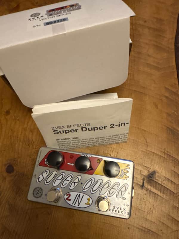 Zvex Super Duper 2 in 1 Vexter | Reverb