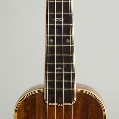 Koa Soprano Ukulele (unlabelled) , c. 1925 image 8