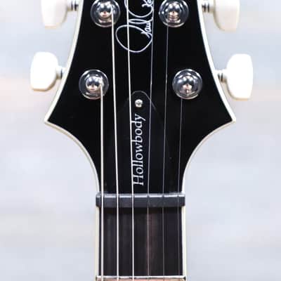 PRS SE Hollowbody II Piezo Peacock Blue Smokeburst Electric Guitar w/Case image 7