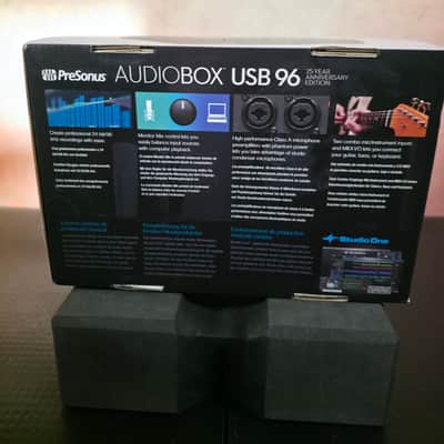 PreSonus Audiobox USB 96K 25th Anniversary Audio Interface 2020 - Present - Black image 11