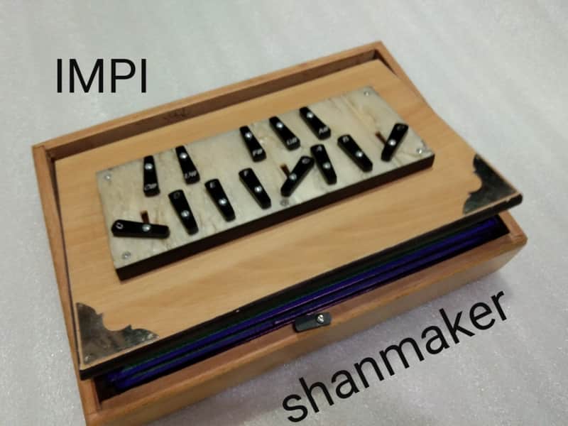 Shruti Box, professional quality deep bass drone sound. long stamina easy pump and easier playing pr image 1