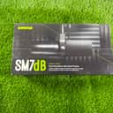 Shure SM7dB Cardioid Dynamic Microphone with Built-In Preamp 2023 - Present - Black