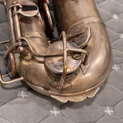 Vintage Buescher "true tone" Alto Saxophone  - Silver image 8