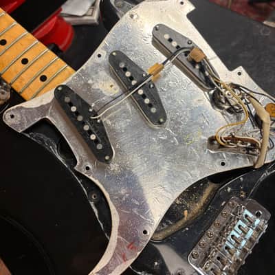 1981 Fender Stratocaster with Maple Fretboard Black image 21