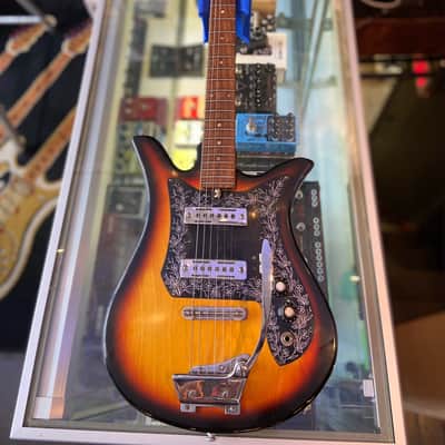 Teisco Sunburst ET-200 Checkmate Tulip image 1