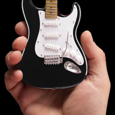 Axe Heaven Eric Clapton "Blackie" Fender™ Strat™ Classic Mini Guitar Replica - Officially Licensed image 2