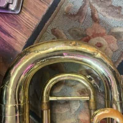 Yamaha YEP-201 3-valve Student Euphonium - Clear Lacquer image 12