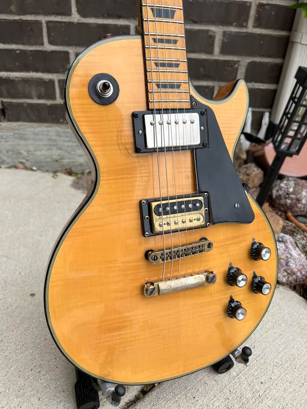 Ventura Les Paul Custom V-2600 1975 MIJ- Flame Maple image 1