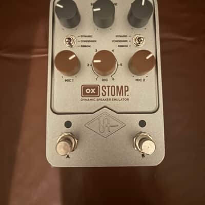 Universal Audio OX Stomp Dynamic Speaker Emulator 2023 - Present - Silver image 2