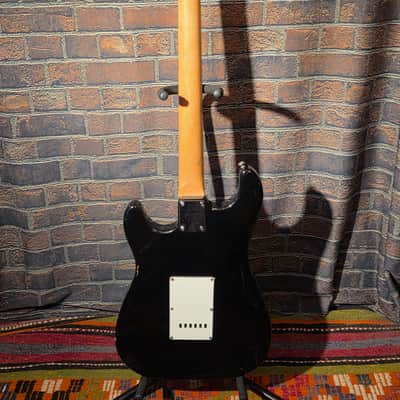 Lotus S-Style Electric Guitar Black image 14