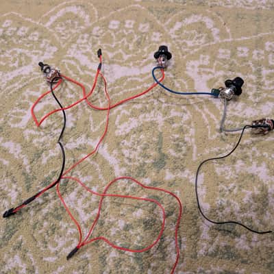 Squier contemporary active SQR pickup set with wiring harness image 8