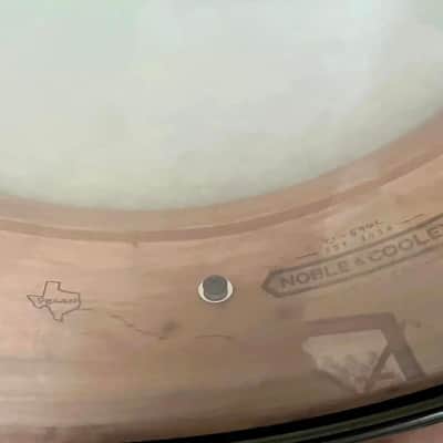 MINT: Very Rare Noble & Cooley Solid Texas Pecan 14x4 snare, only 5 made image 6