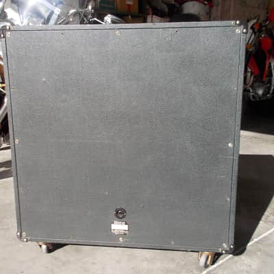 Marshall 1960 B cab 4 x 12 100 watt speaker cabinet Celestion G12M-25 1973 Black image 4