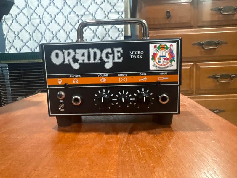Orange Micro Dark 20-Watt Guitar Amp Head 2015 - Present Black image 1