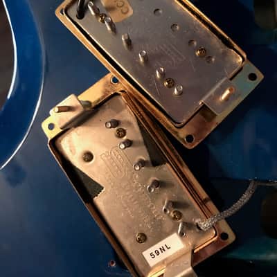 Warmoth Mockingbird Mid 90's - Transblue image 2