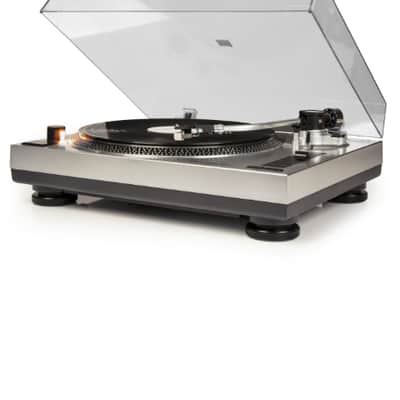 Crosley C100 2-Speed Pro Series Turntable Record Player - Silver-NEW image 10