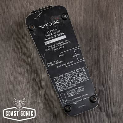 Vintage 1960's Vox 9-3700 Stereo Fuzz Wah image 3