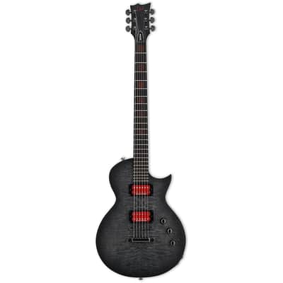 ESP LTD BB-600 Baritone Ben Burnley Signature - See Thru Black Sunburst Satin image 2