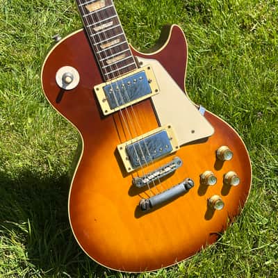RARE 1973 Greco EG-360S Les Paul "Tobacco Burst" Pancake Body + Nylon Saddles + Alnico 2 Humbuckers (PRE-SERIAL MIJ MADE IN JAPAN Lawsuit Era) + GIG BAG image 6