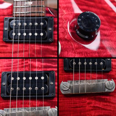 PRS Custom 22 Flame Maple Top Purple 1996 w/OHSC image 15