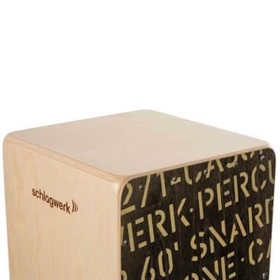 Schlagwerk Percussion SR-CP404BLK [2-in-1 ''Large'' / Black] [Includes Cajon Bag] image 3
