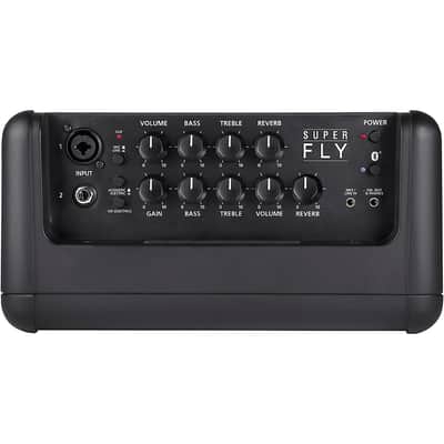 Blackstar Super Fly Act 12W 2x3" Powered Extension Speaker Cabinet Regular Black image 3