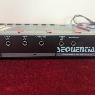 Sequential TOM 4-Voice Drum Machine 1985 - Black image 7