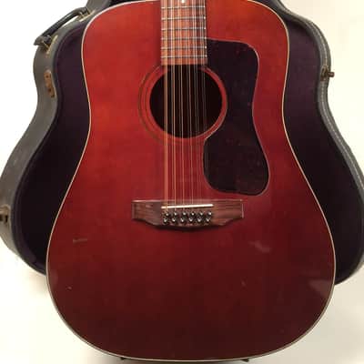 1981 Vintage Guild D212M 12 String Acoustic Guitar ! Deep Mahogany and MELLOW ! Ref. #00520 image 7