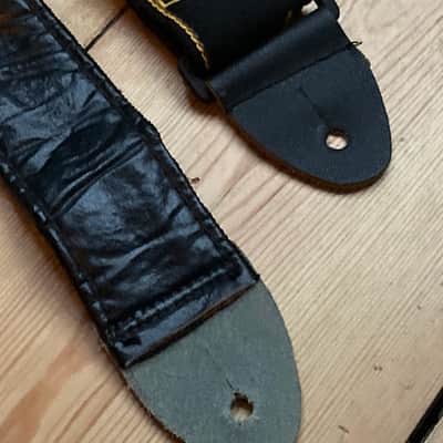 Circa 1980s / 90s Fender Monogrammed Guitar Strap USA image 2