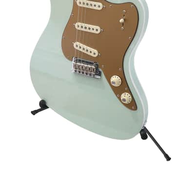 Fender Parallel Universe Volume II Stratocaster Jazzmaster Deluxe 2020 - 2021 - Transparent Faded Seafoam Green image 7